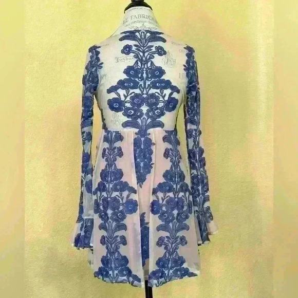 For Love & Lemons “Temecula Mini Dress” Large New Without Tags - Picture 8 of 14